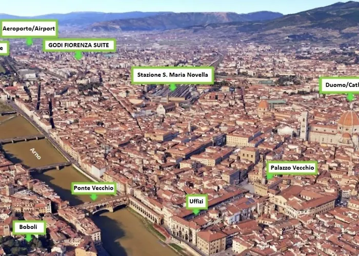 Godi Fiorenza - Duomo A 15 Minuti E Aeroporto A 4 Minuti Con Tramvia T2 * Florenz